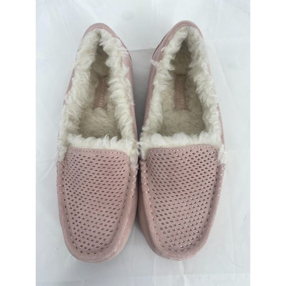 NEW Women's Koolaburra by Ugg Lezly Perf Slippers Elderberry Sz 6 - Picture 4 of 12